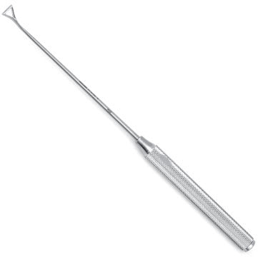 Coakley Antrum Curette - No. 6, Slight Angle, Triangular Tip