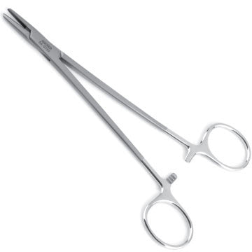Mayo-Hegar Needle Holder - Straight, 15mm Serrated Jaws