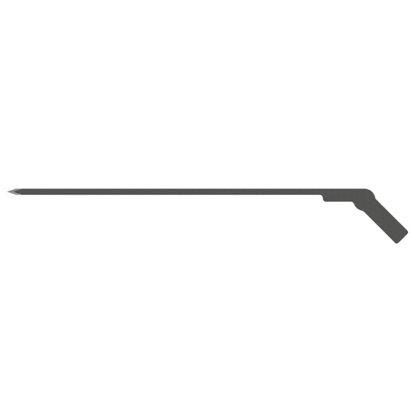FLAT STOCK KNIFE SPEAR ON ADAPTOR