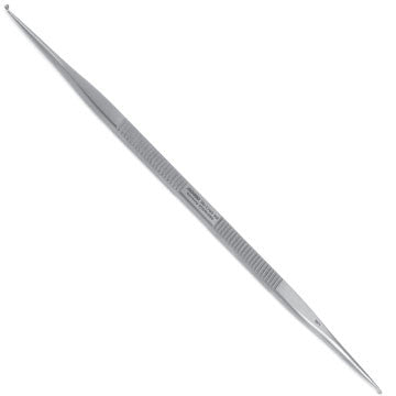 House Double Ended Curette - Strong Angle, 2.25mm x 3.0mm and 2.0mm x 2.5mm