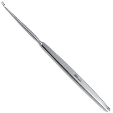 Antrum Curette - Oblong, 1.5mm x 6mm Cup