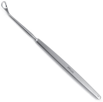 Antrum Curette - Backward Cutting, 7mm x 10mm Tip