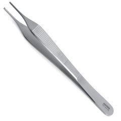 Adson Micro Forceps - 1 x 2 Delicate Teeth - JEDMED