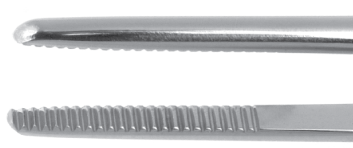 Dressing Forceps - 2mm x 19mm Serrated Tips