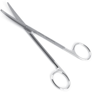 Metzenbaum Scissors - Curved, Blunt Tips Full View