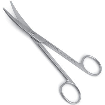 Curved Dissection Scissors Brown Dissecting Scissors - Curved - JEDMED