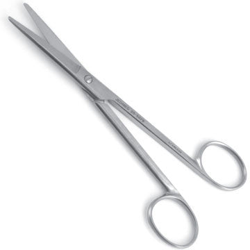 Brown Dissecting Scissors - Curved Narrow Blades
