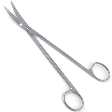 Kaye Face Lift Scissors - Curved Serrated Blades 7-1/2 in.