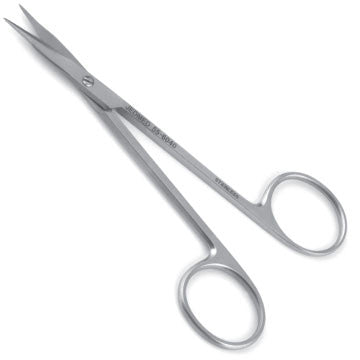Stitch Removal Scissors - Straight, Very Pointed Tips Full View