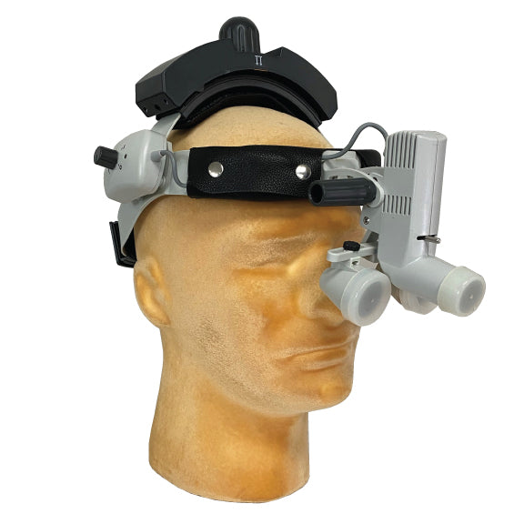 LED Adjustable Spot Headlight with Loupes