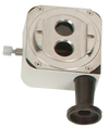 Beamsplitter With Integrated Eyepiece